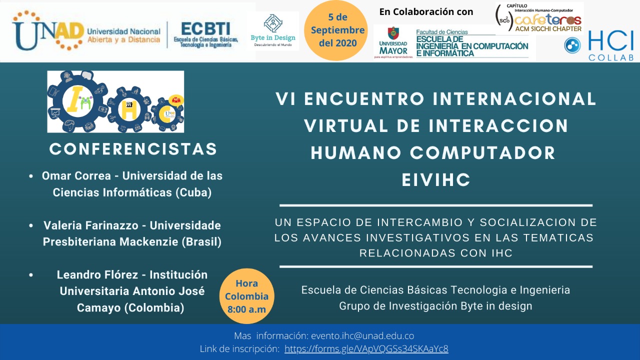VI Encuentro Internacional Virtual de IHC
