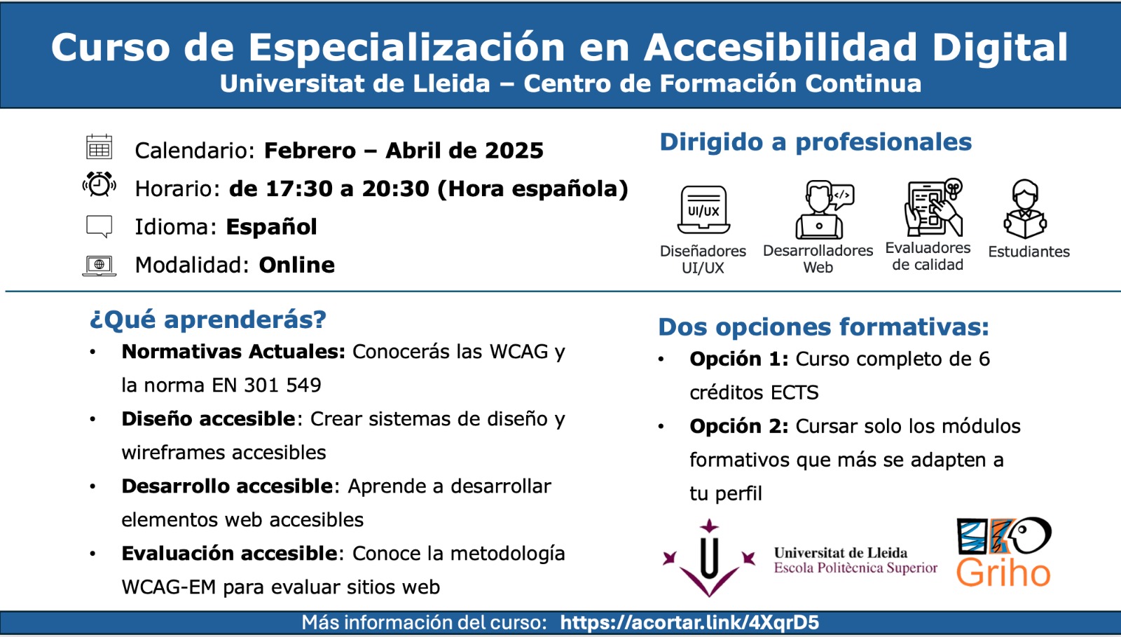 Curso Especialización Accesibilidad Digital